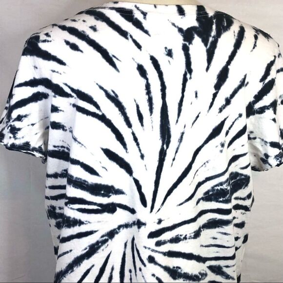 THE ROLLING STONES SPIKED TONGUE TIE DYE T-SHIRT - Picture 5 of 6